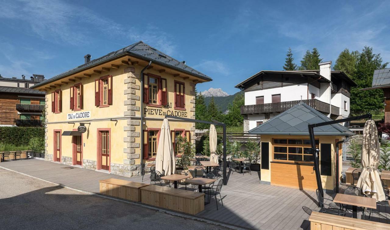 Alla Stazion Locanda Nelle Dolomiti Pieve di Cadore Luaran gambar