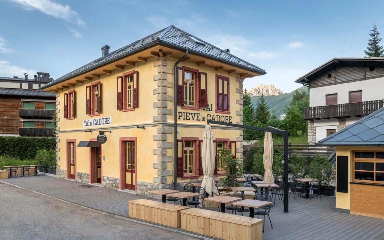 Alla Stazion Locanda Nelle Dolomiti Pieve di Cadore Luaran gambar