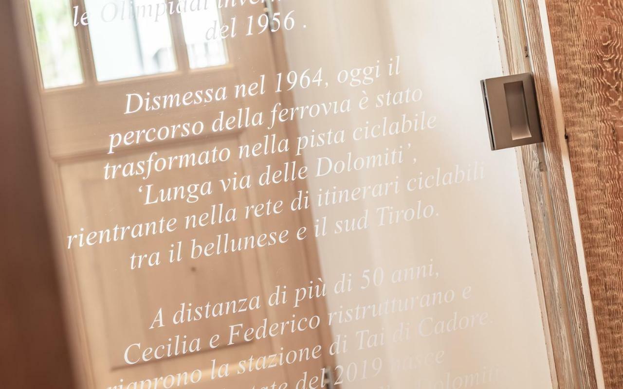 Alla Stazion Locanda Nelle Dolomiti Pieve di Cadore Luaran gambar