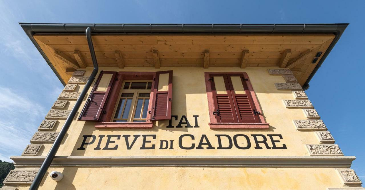 Alla Stazion Locanda Nelle Dolomiti Pieve di Cadore Luaran gambar